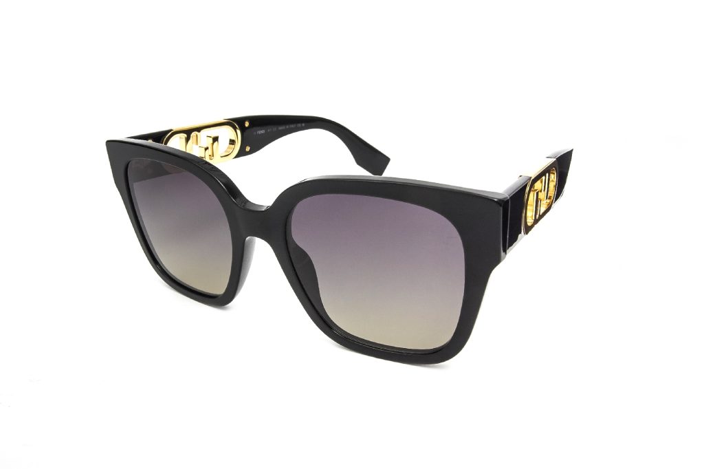 okulary przeciwsłoneczne FENDI 40063I 01D POLARIZED POLARYZACJA