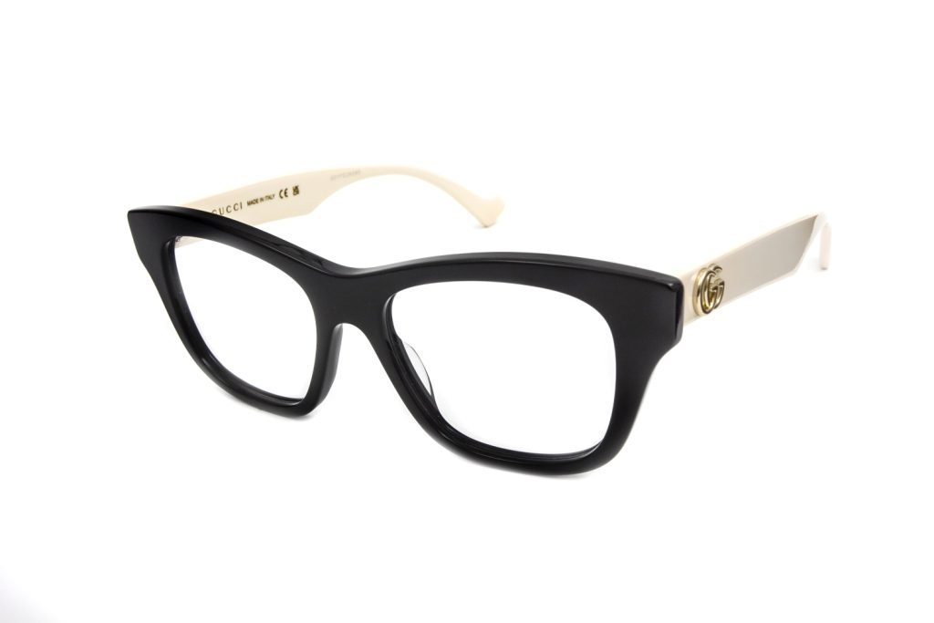 modne oprawki do okularów, okulary korekcyjne Gucci GG0999O 002