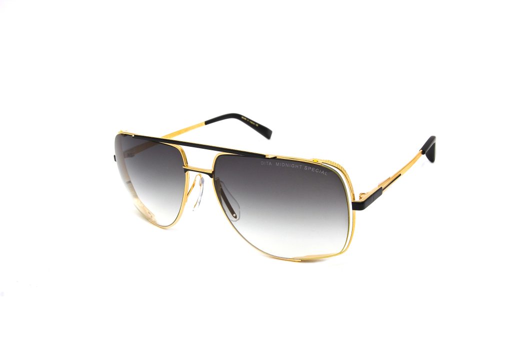 okulary przeciwsłoneczne DITA Midnight Special DRX-2010-M-BLK-GLD-60