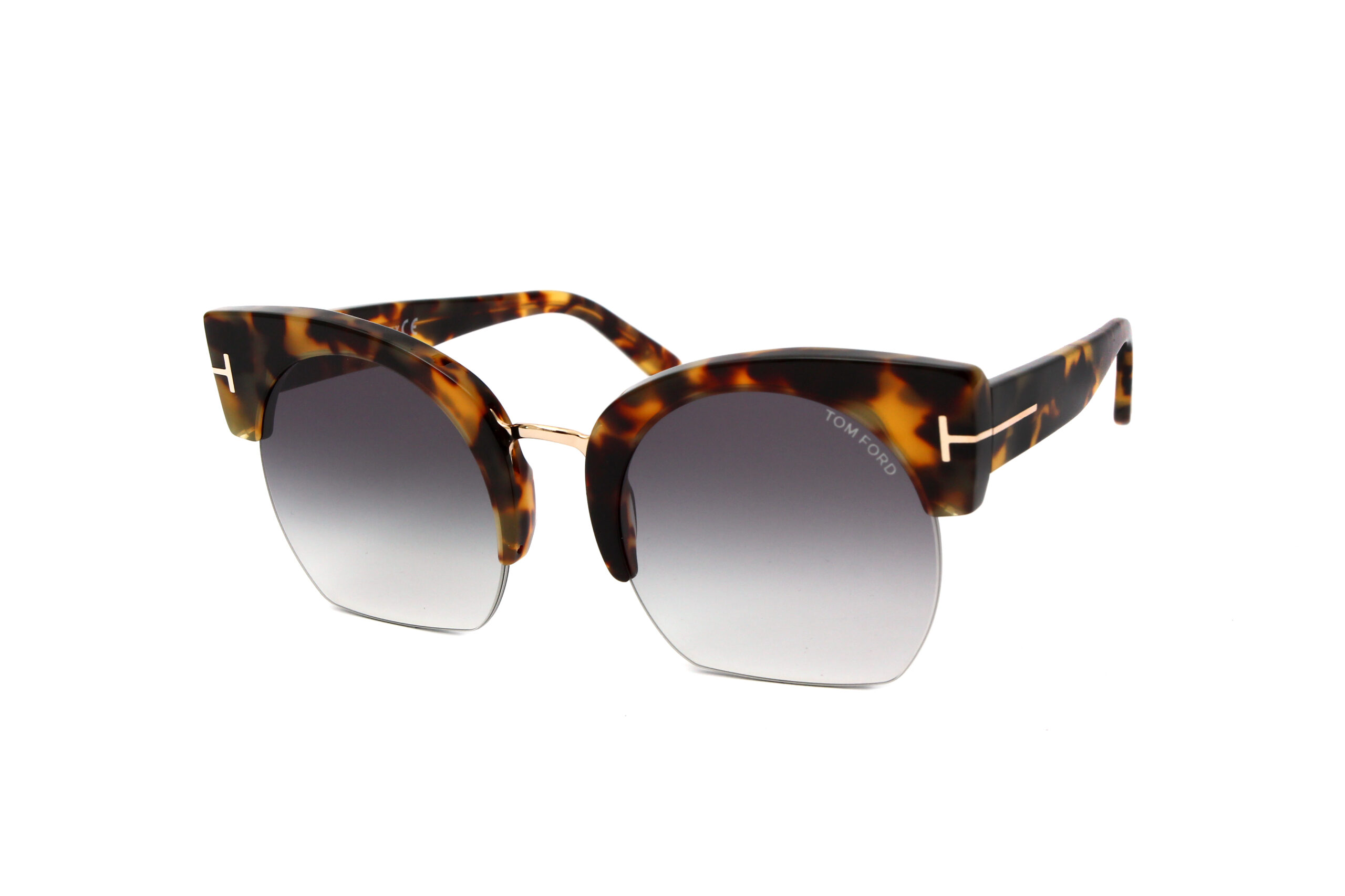 Tom Ford Oval Sunglasses TF552 Savannah-02 56B Tortoise Tom Ford Sunglasses Spencer 02 FT0998/S 56P 62 Havana Brown  main image 3