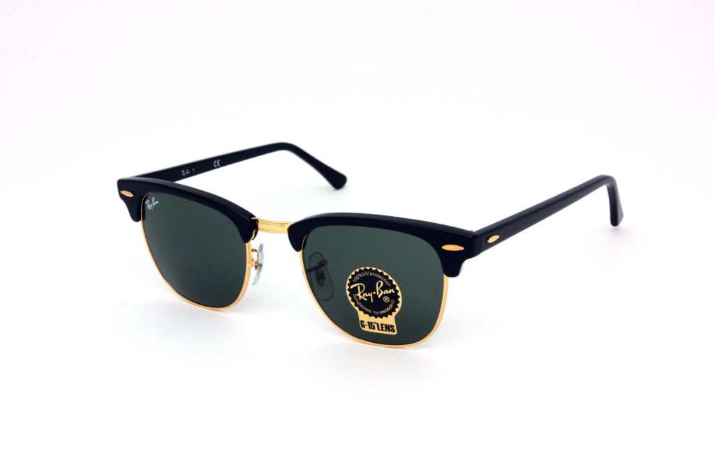 okulary przeciwsłoneczne Ray Ban 3016 CLUBMASTER W0365
