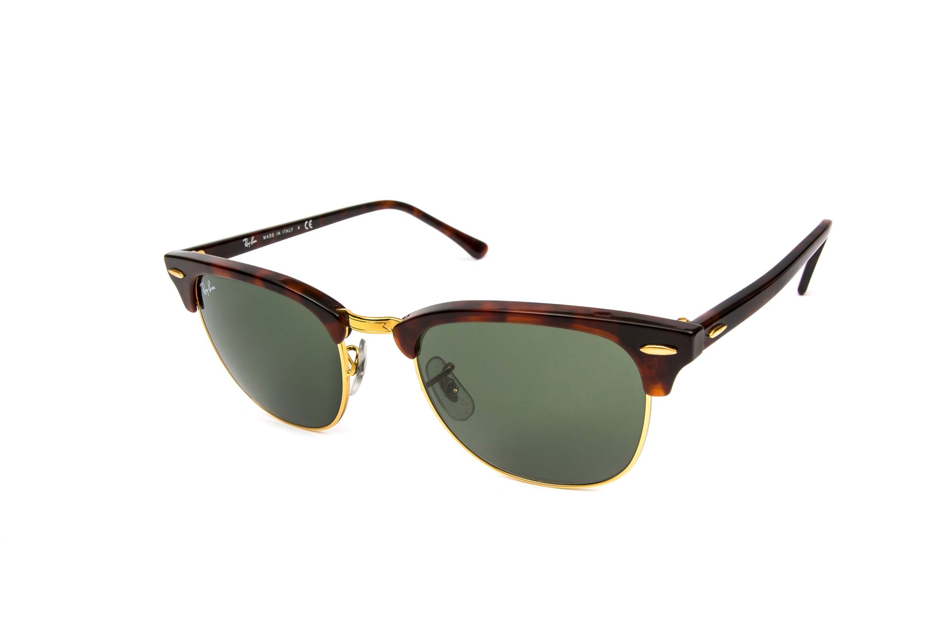 okulary przeciwsłoneczne Ray Ban RB 3016 CLUBMASTER W0366